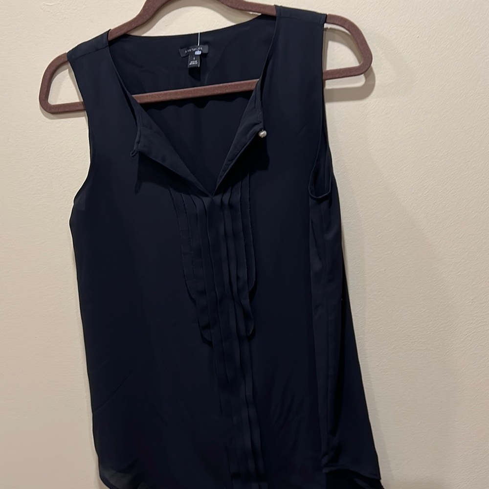 Ann Taylor sleeveless top, Small